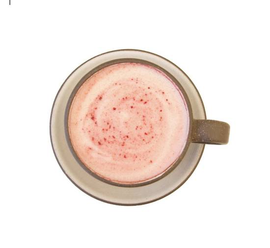 Order Pink Velvet Latte food online from Breadblok store, Santa Monica on bringmethat.com