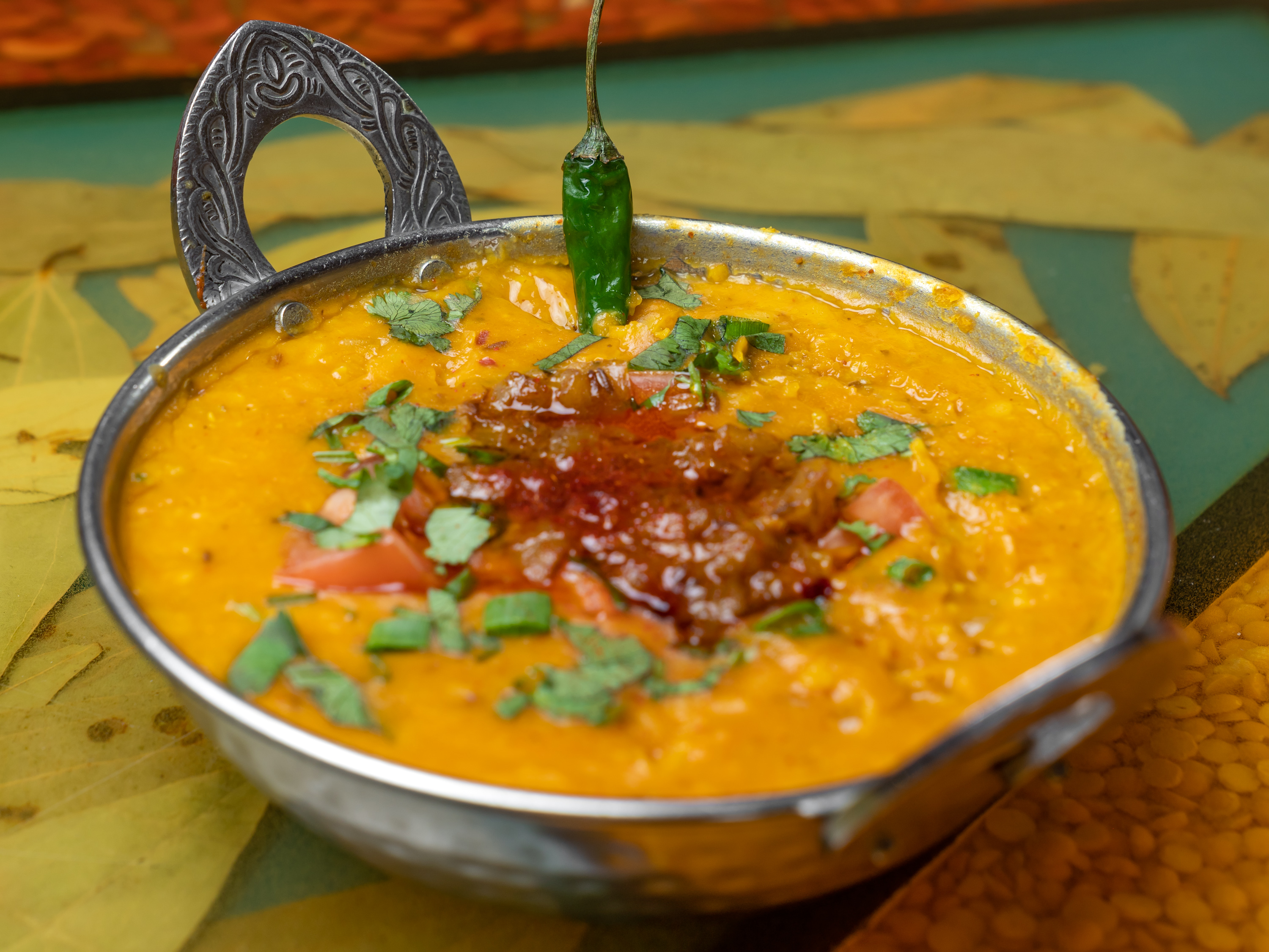 Order Dal Tadka food online from Singhs Cafe store, Wellesley Hills on bringmethat.com