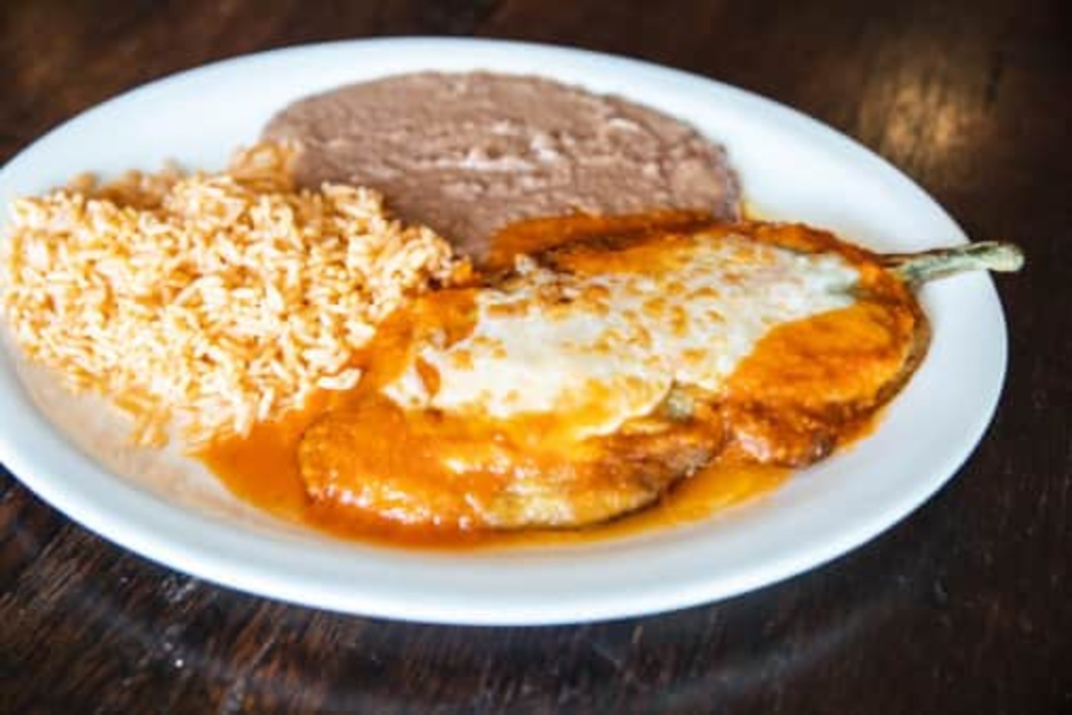 Order CHILREL QUESO food online from La Veracruzana Mexican Restaurant store, Easthampton on bringmethat.com