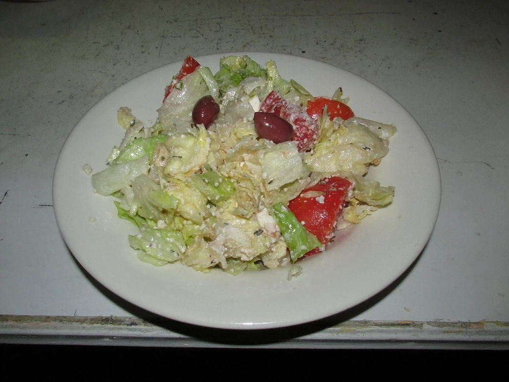Order Greek Island Salad food online from Ithaca Pasta Bravo's store, Freeville on bringmethat.com