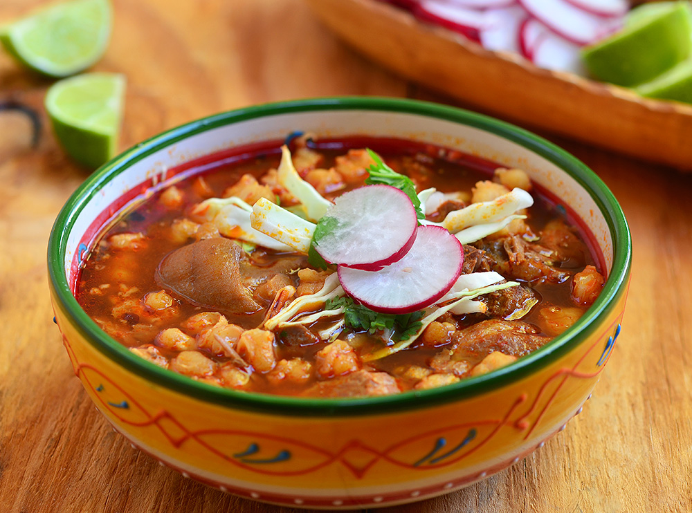Order Pozole food online from El Guapito Mexican Food store, Bell Gardens on bringmethat.com