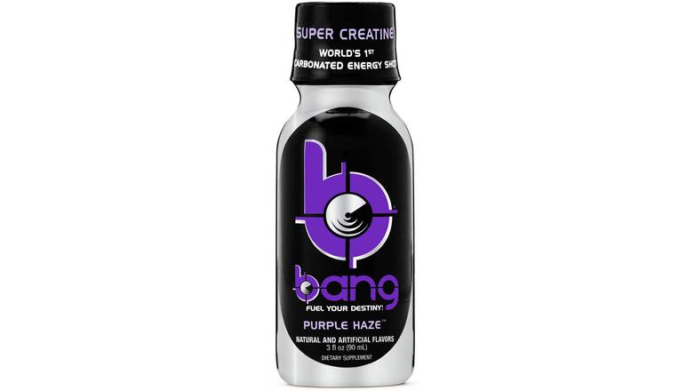 Order Vpx, Bang Carbonated Energy Shot, Purple Haze food online from Trumbull Mobil store, Trumbull on bringmethat.com
