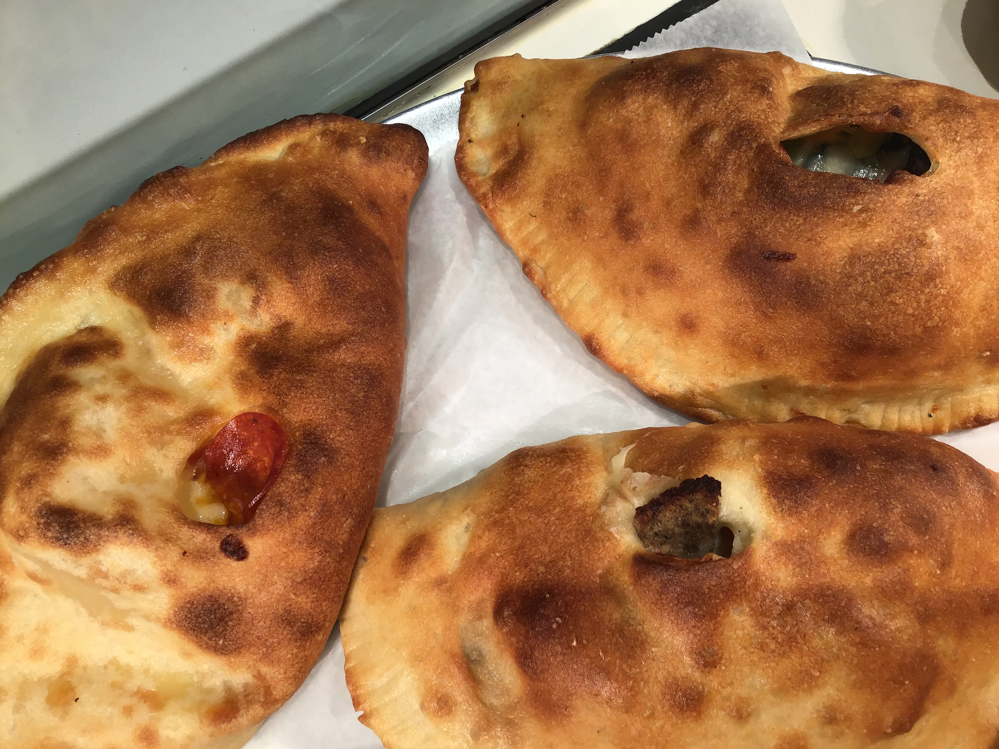 Order Calzone with Extra Topping  food online from Litalia Pizza & Pasta store, Trumbull on bringmethat.com