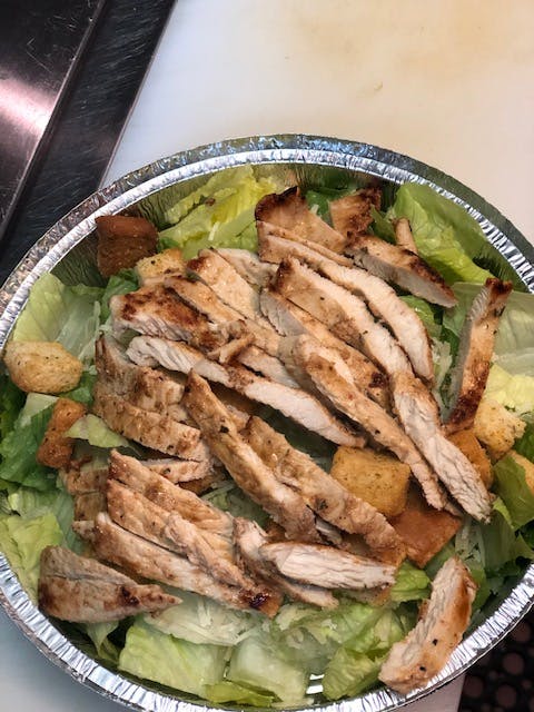 Order Grilled Chicken Salad - Small food online from Michelangelo's Pizza store, East Brunswick on bringmethat.com