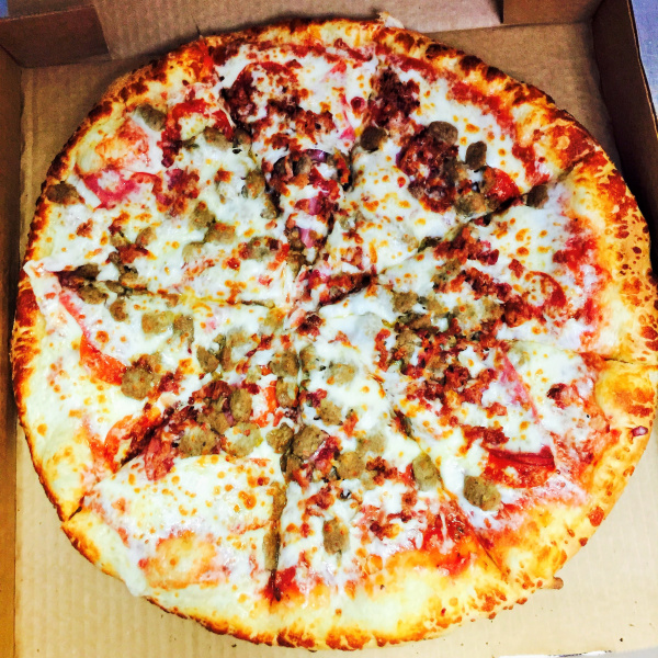 Order The Coronary Pizza food online from Big Daddy's Pizza store, Littleton on bringmethat.com