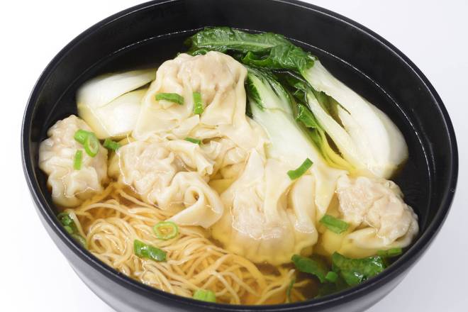 Order Wonton Noodle Soup (雲吞湯麵) food online from Hong Kong City store, Alameda on bringmethat.com