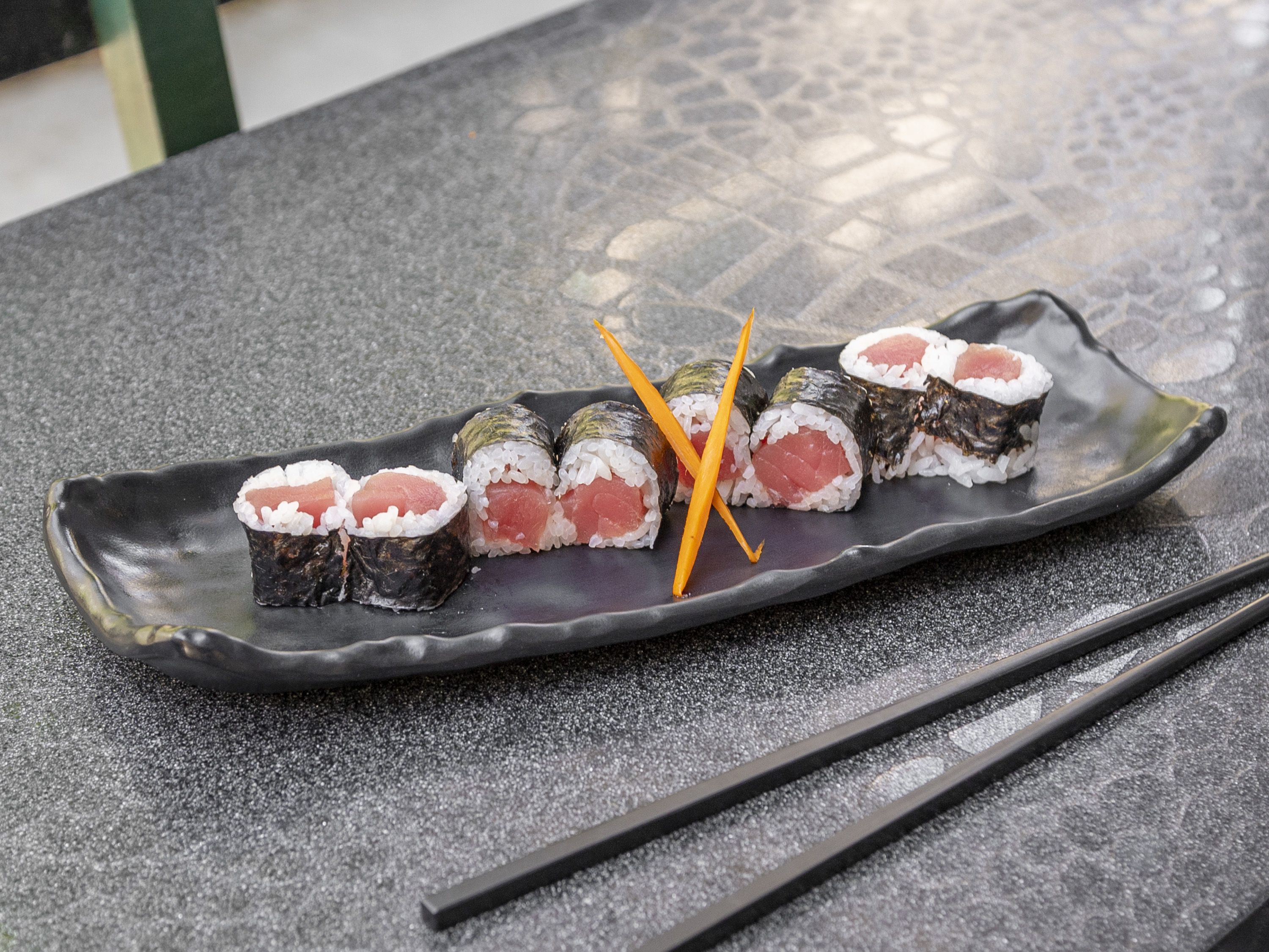 Order Tuna Roll food online from Arashi Sushi store, Los Angeles on bringmethat.com