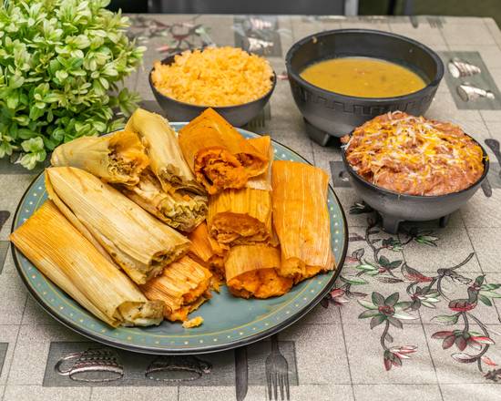 Order Family Pack #1   (1 dozen) food online from Tamales Moreno store, Arvada on bringmethat.com