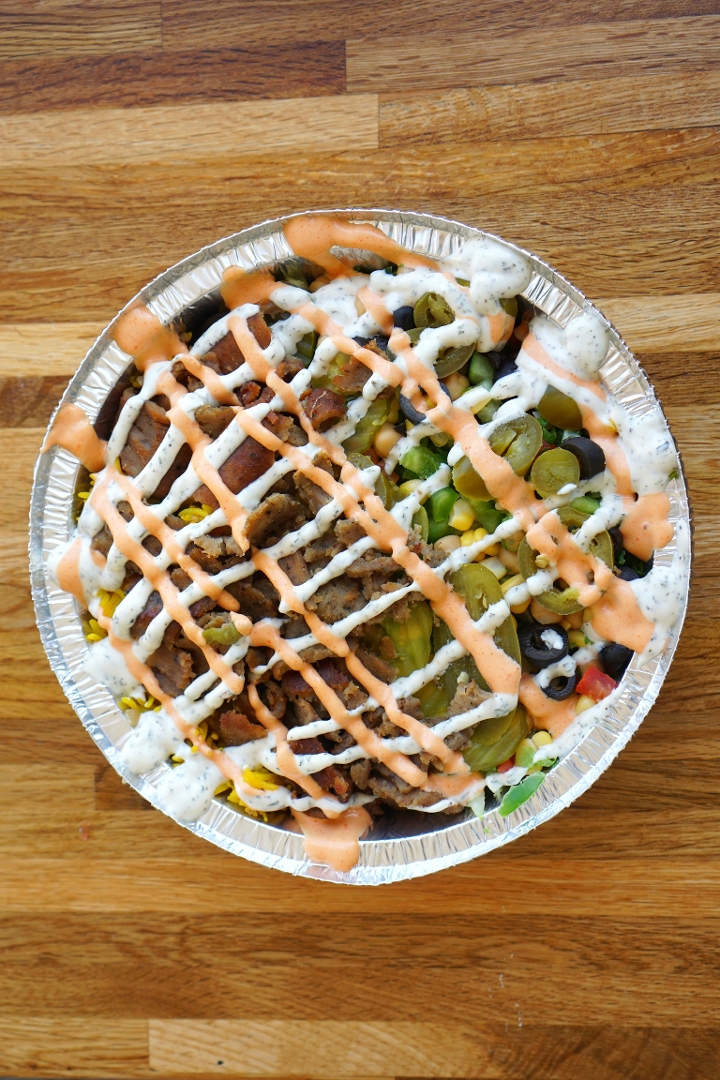 Order Gyro Over Rice food online from Gyro Republic store, Richmond on bringmethat.com