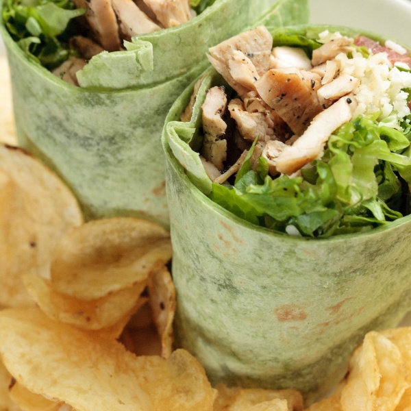 Order 2. Crispy Chicken Cutlet Wrap food online from Planet Pizza Stamford store, Stamford on bringmethat.com
