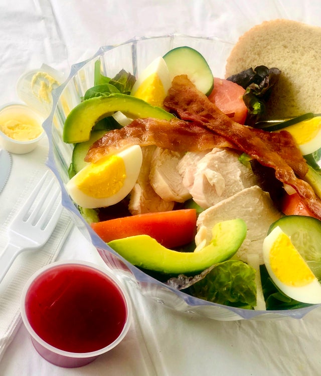 Order Cobb Salad food online from Cafe Express store, Davenport on bringmethat.com