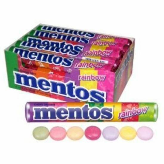 Order Mentos Mints - Rainbow food online from IV Deli Mart store, Goleta on bringmethat.com