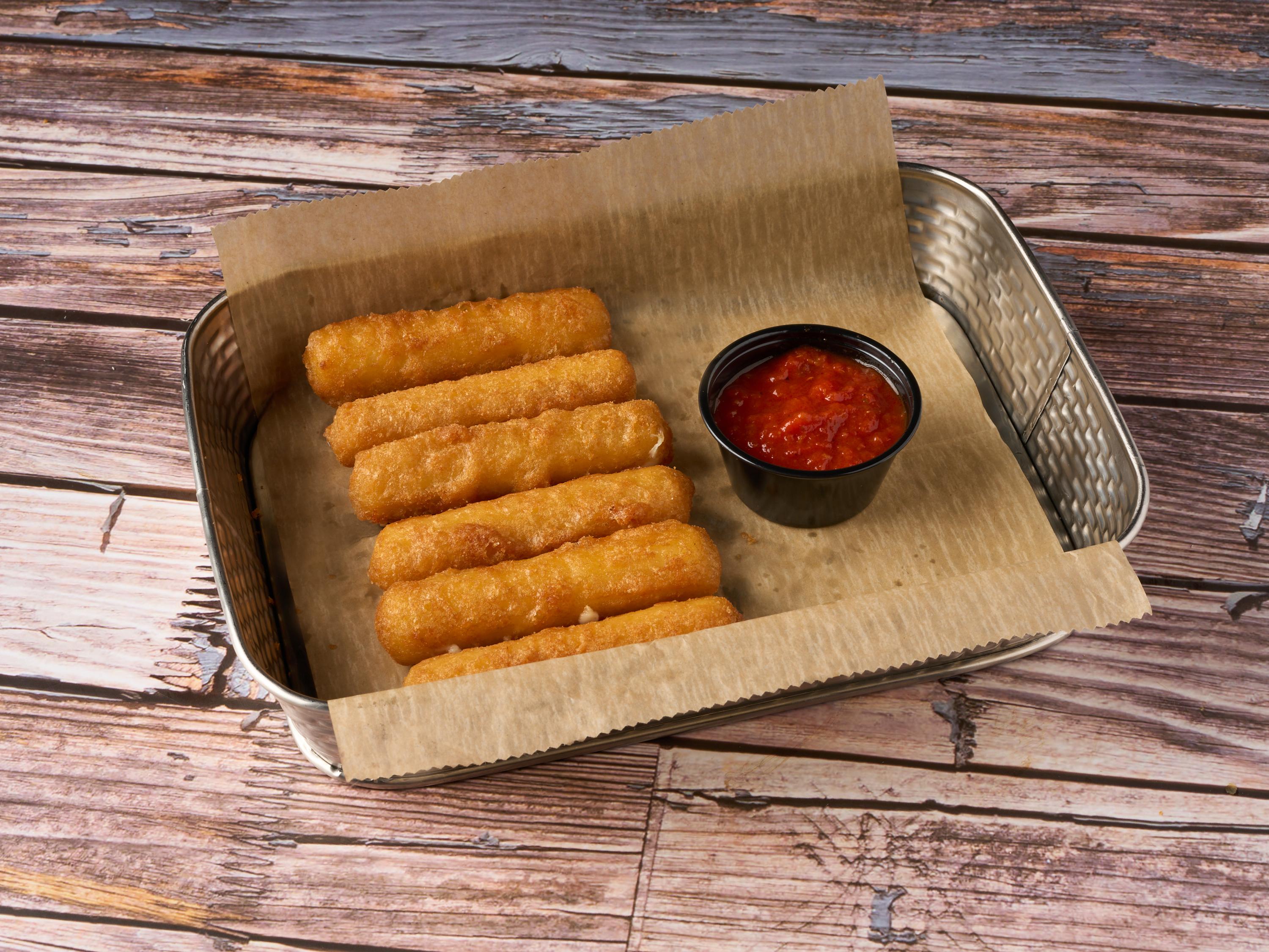 Order Mozzerella Sticks food online from Gone Axe Throwing store, Peoria on bringmethat.com