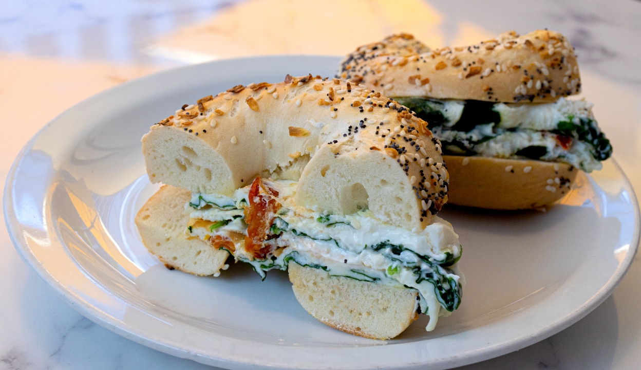 Order Gourmet Breakfast Bagel food online from The Nosh of Beverly Hills store, Beverly Hills on bringmethat.com