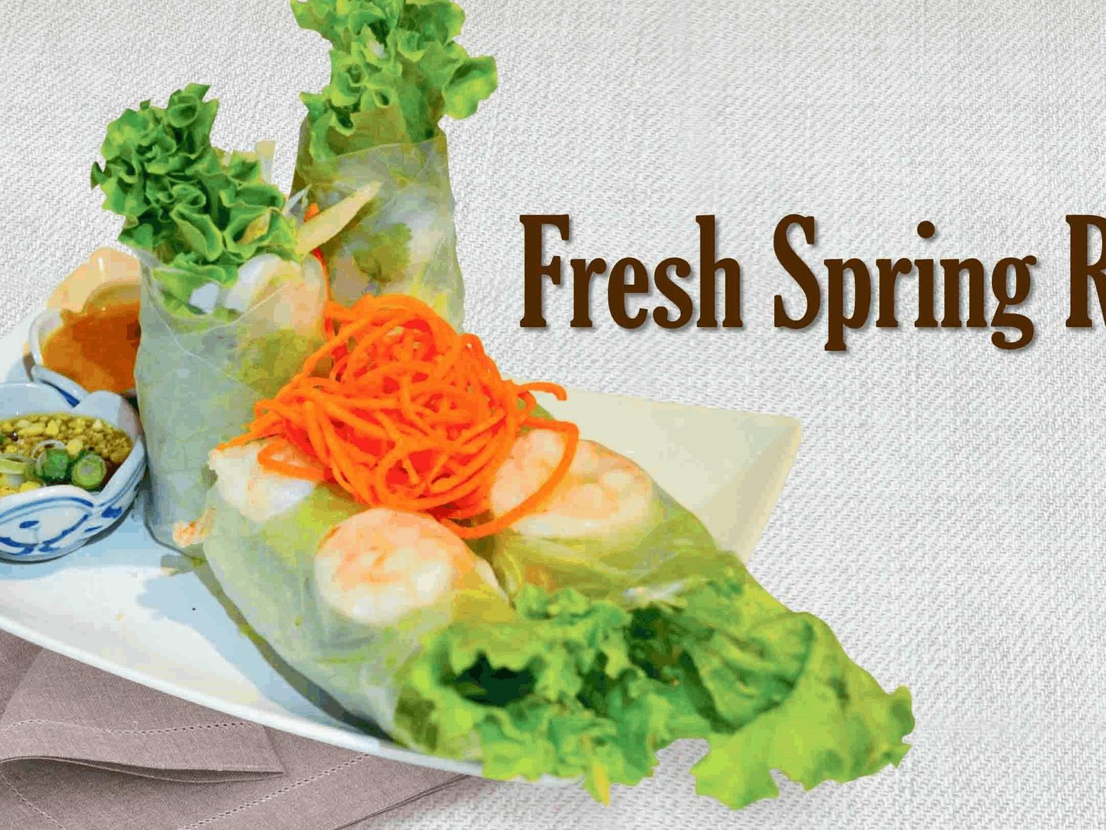 Order Fresh Spring Roll food online from Toomie Thai store, Alameda on bringmethat.com