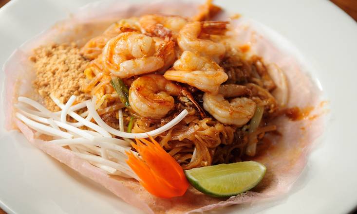 Order Pad Thai (GF) food online from 26 Thai Kitchen At The Battery store, Atlanta on bringmethat.com