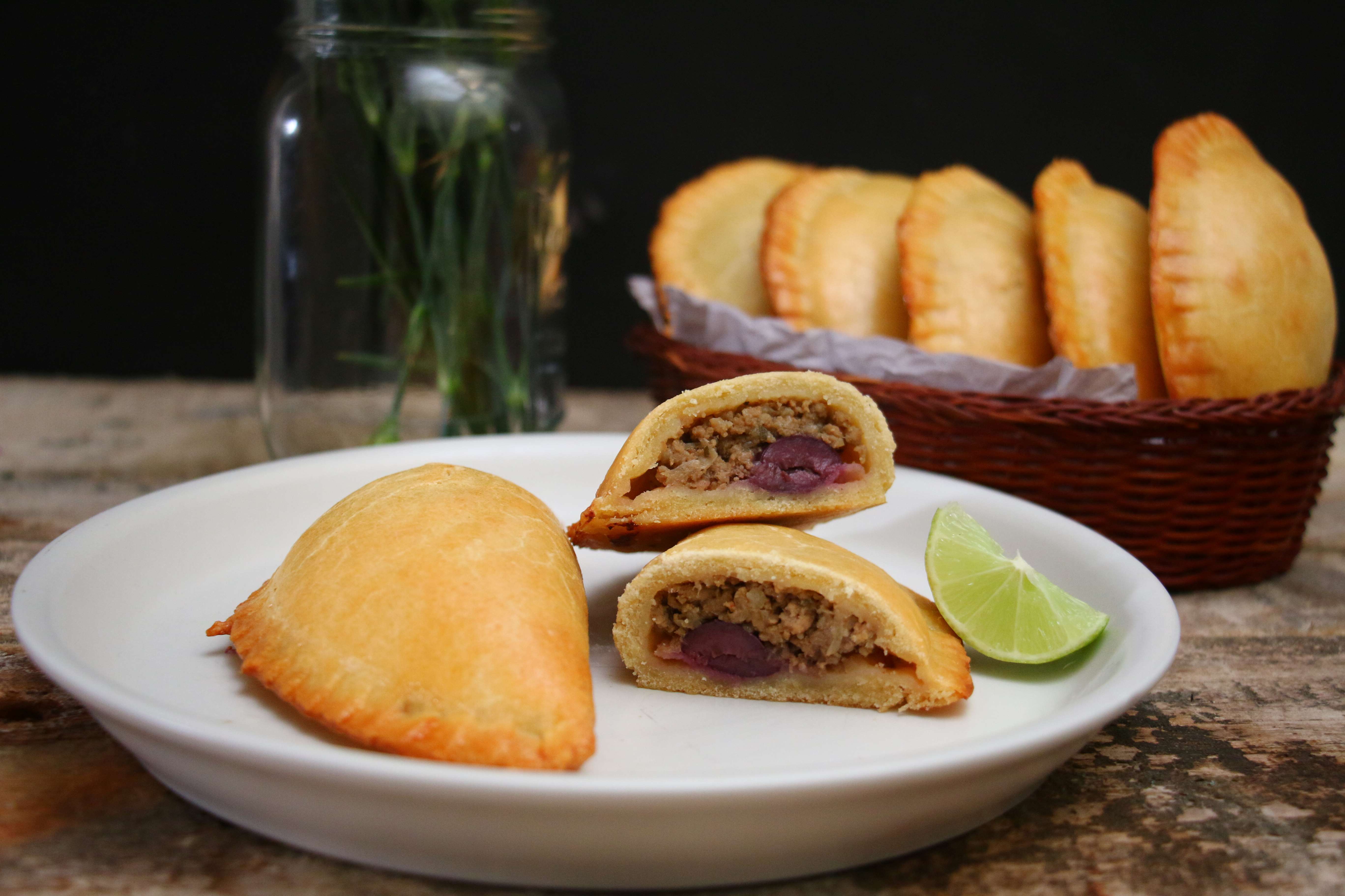 Order Beef meat Empanada(frozen) food online from Cristy Kitchen store, Roswell on bringmethat.com
