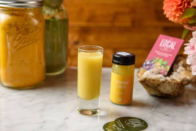Order Ginger Shot food online from The Local Juicery + Kitchen store, Chattanooga on bringmethat.com