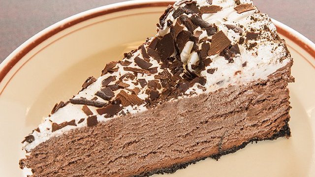 Order Chocolate Mousse Cake food online from Georges Gyros store, Mesa on bringmethat.com