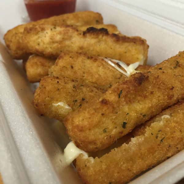 Order Mozzarella Sticks food online from Aladinos pizza-brentwood store, Brentwood on bringmethat.com
