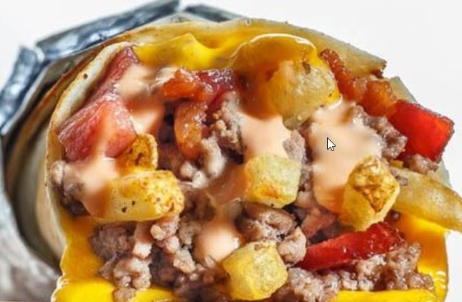 Order All American Burrito food online from Sweeto Burrito store, Meridian on bringmethat.com