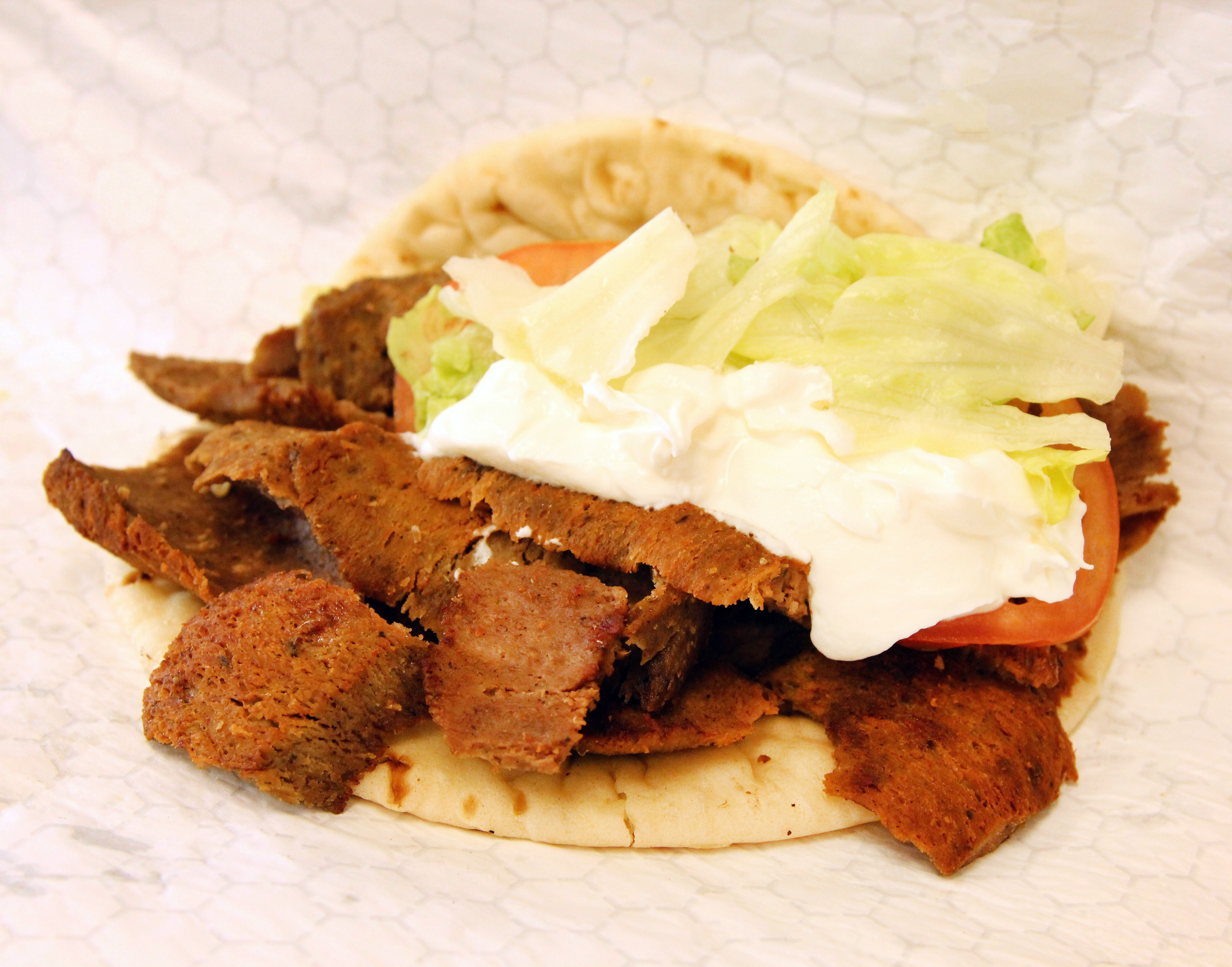 Order Gyro Sandwich Combo food online from Pop N Shell store, Cleveland on bringmethat.com