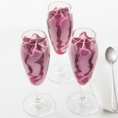 Order Mixed Berry Flute (1) food online from Koy Turkish Grill store, Morganville on bringmethat.com