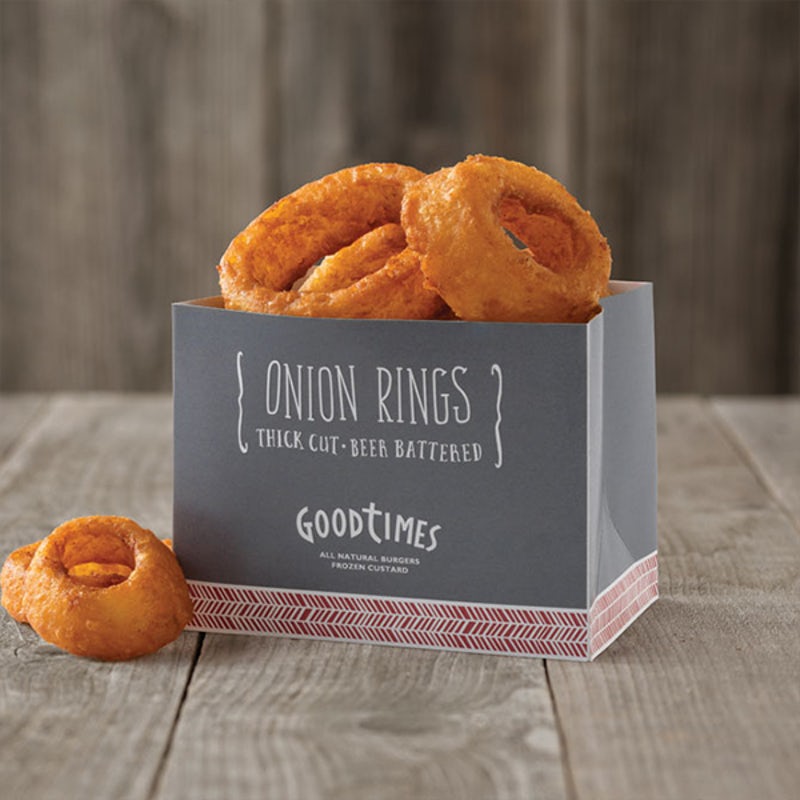 Order Onion Rings food online from Good Times Burgers & Frozen Custard #141 store, Brighton on bringmethat.com