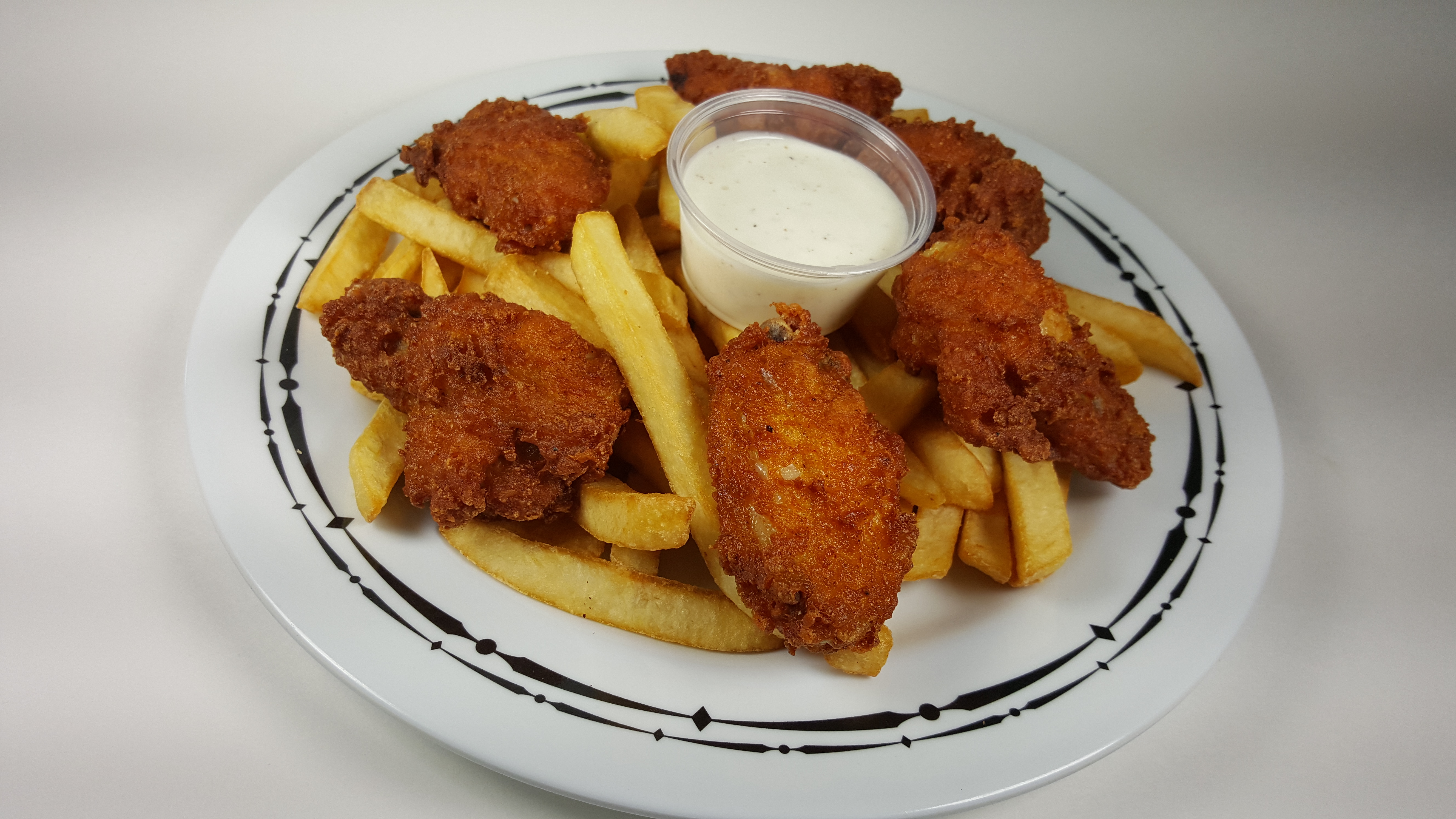 Order Chicken Wings and Fries food online from Pickles & Pies store, Rockaway Park on bringmethat.com