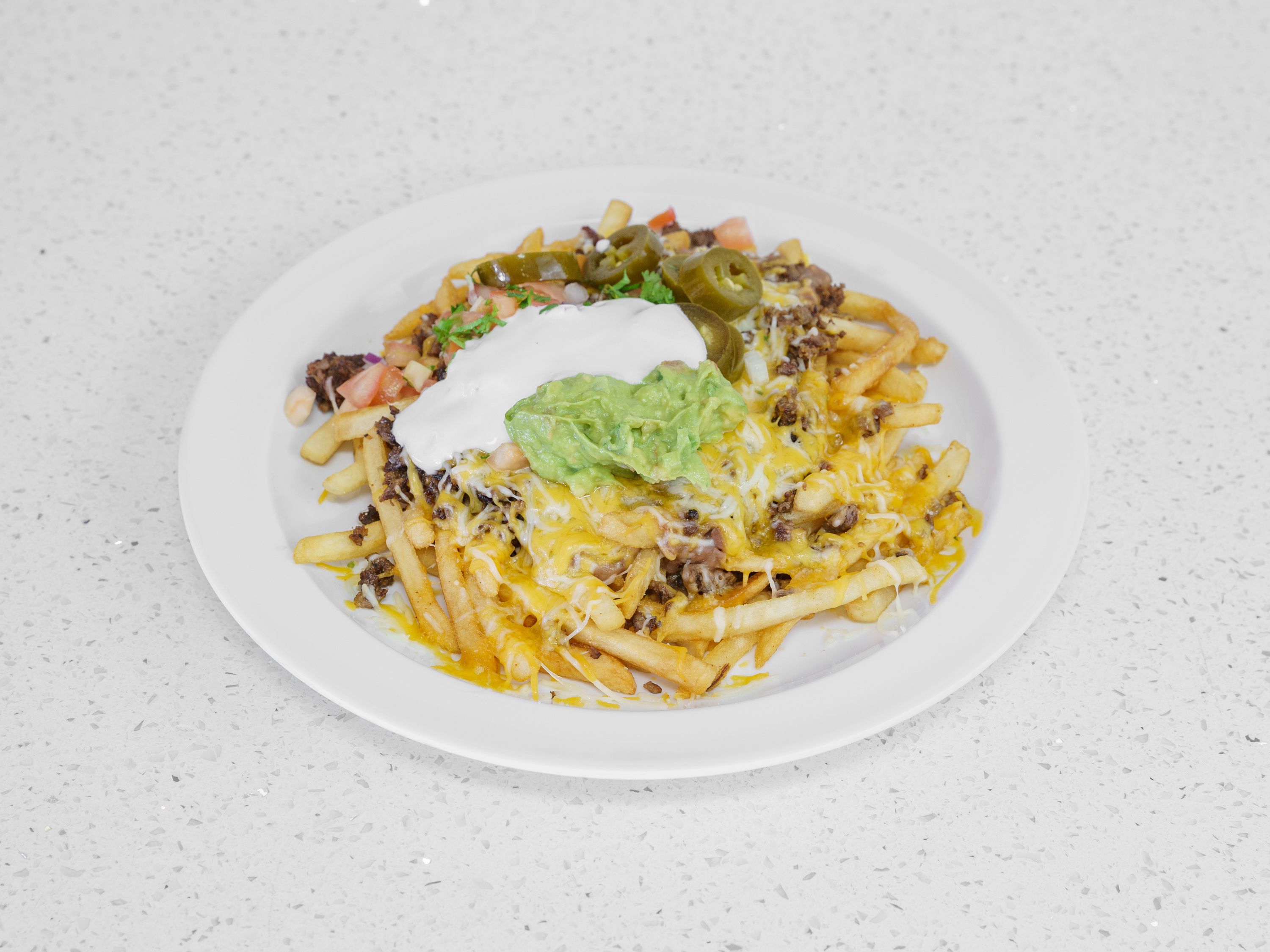 Order Carne Asada Fries food online from Pacific Tacos store, Long Beach on bringmethat.com