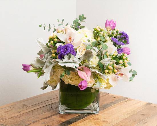 Order Birthday Arrangement in a vase food online from @Flowers store, Carlsbad on bringmethat.com
