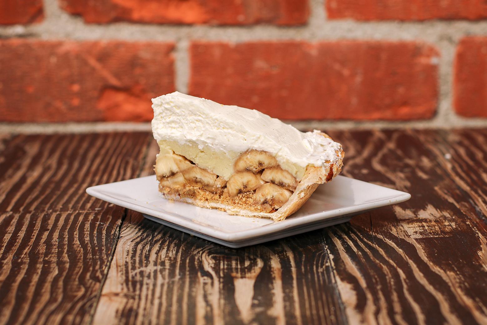 Order Banana Cream Pie SLICE food online from Republic Of Pie store, North Hollywood on bringmethat.com
