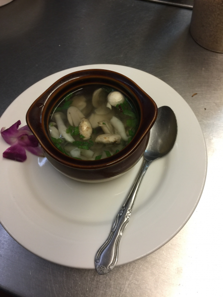 Order Mushroom Soup food online from Tum Thai store, Kenilworth on bringmethat.com