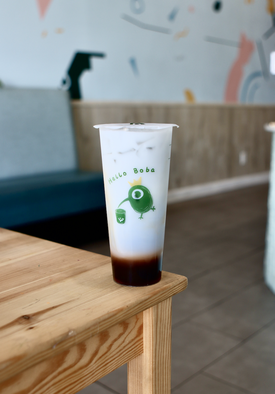 Order Butterfly Coconut Latte food online from Hello Boba store, El Monte on bringmethat.com