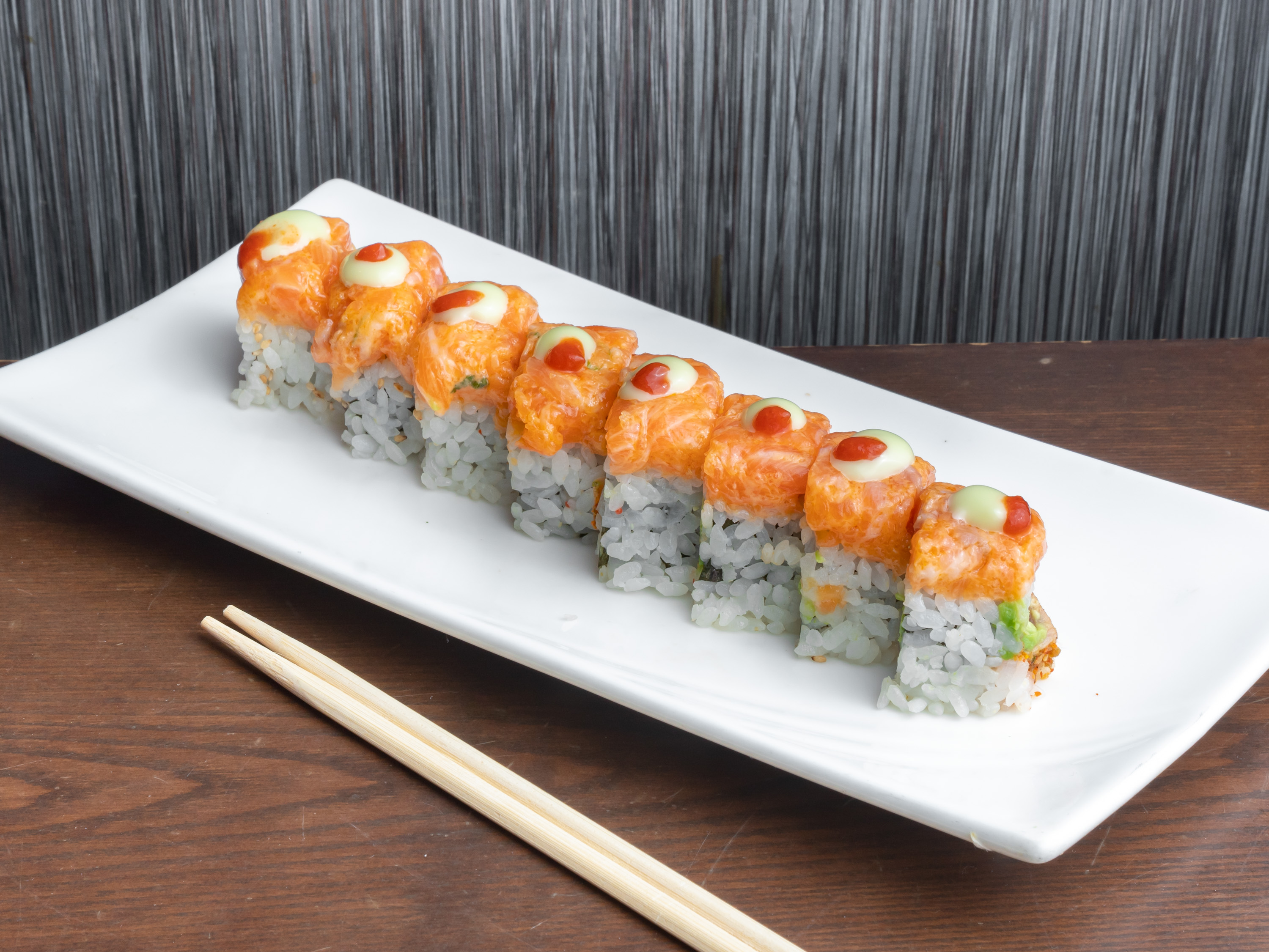 Order Spicy Lover Roll food online from Sushi Oya store, New York on bringmethat.com