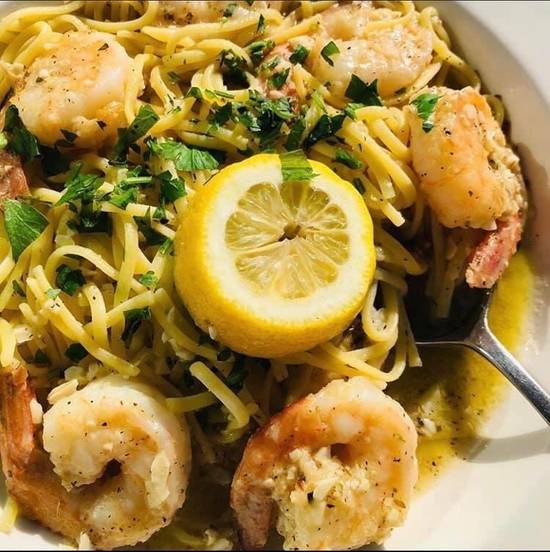 Order Shrimp Scampi food online from Lakeview Restaurant store, Coventry on bringmethat.com