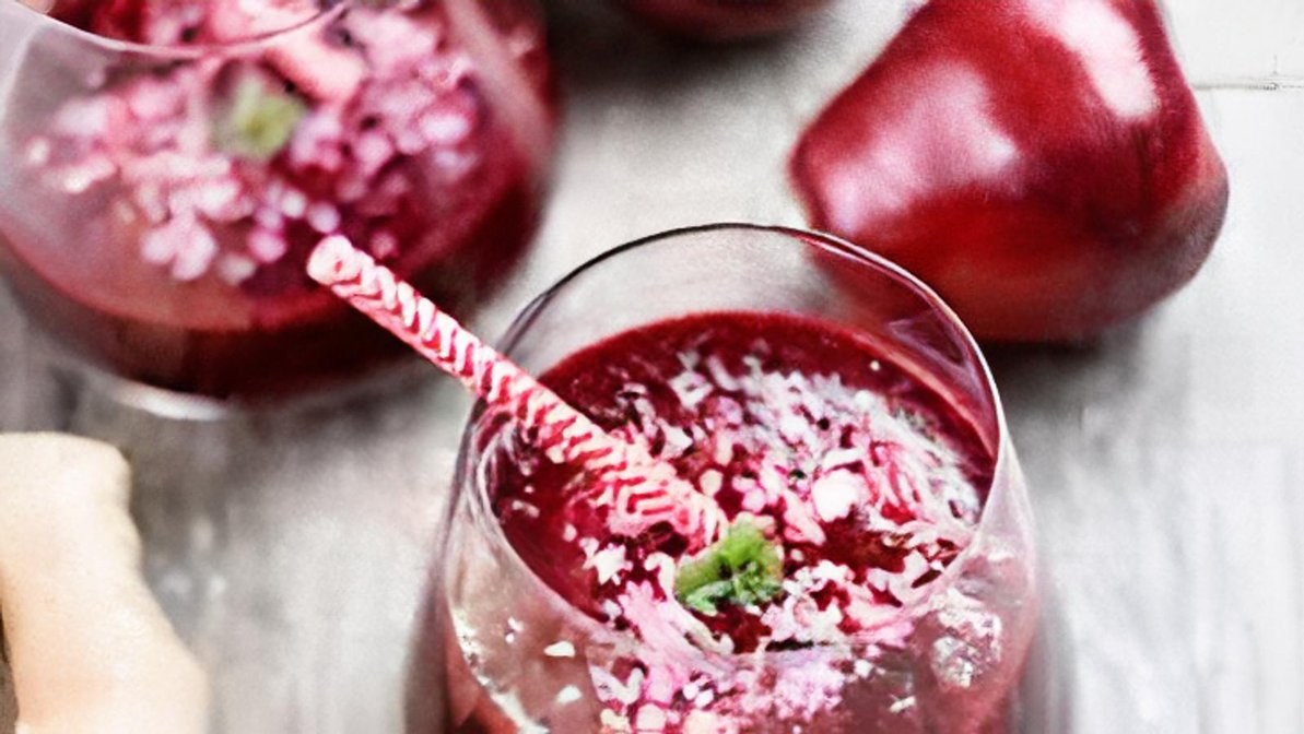 Order Beetroot Cleanse Smoothie food online from Tasty Thai store, San Mateo on bringmethat.com