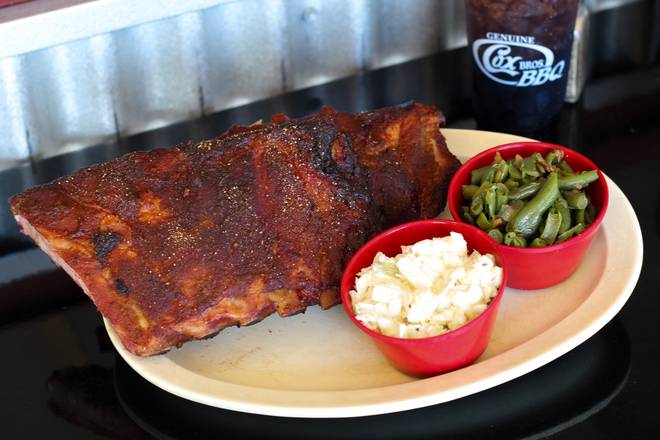 Order Full Slab Competition Ribs food online from Cox Bros BBQ store, Manhattan on bringmethat.com