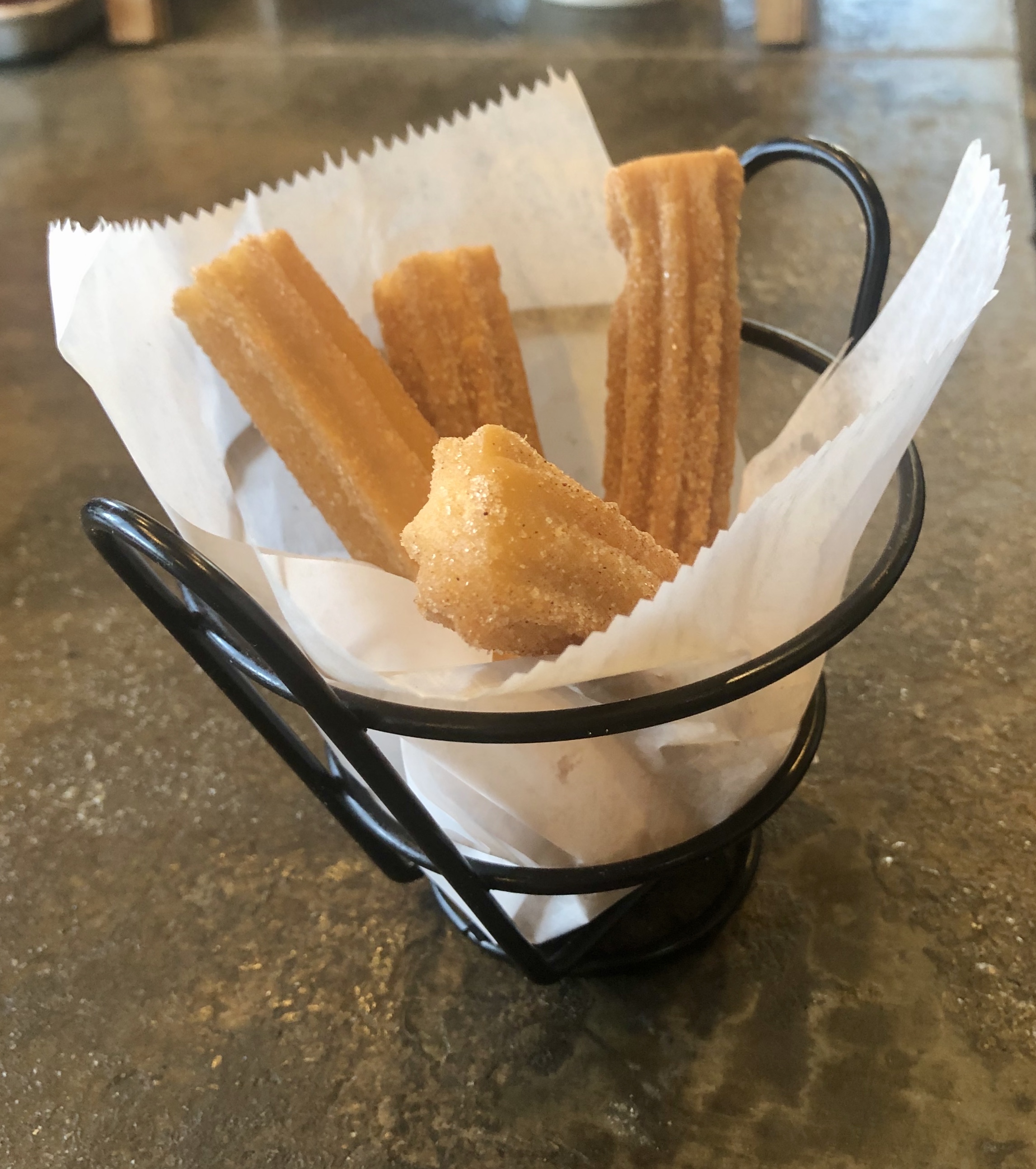 Order Churros with cinnamon sugar food online from Falafel Taco store, Pleasantville on bringmethat.com