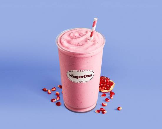 Order Pomegranate Berry Smoothie food online from Haagen-Dazs Ice Cream Shop store, Atlanta on bringmethat.com