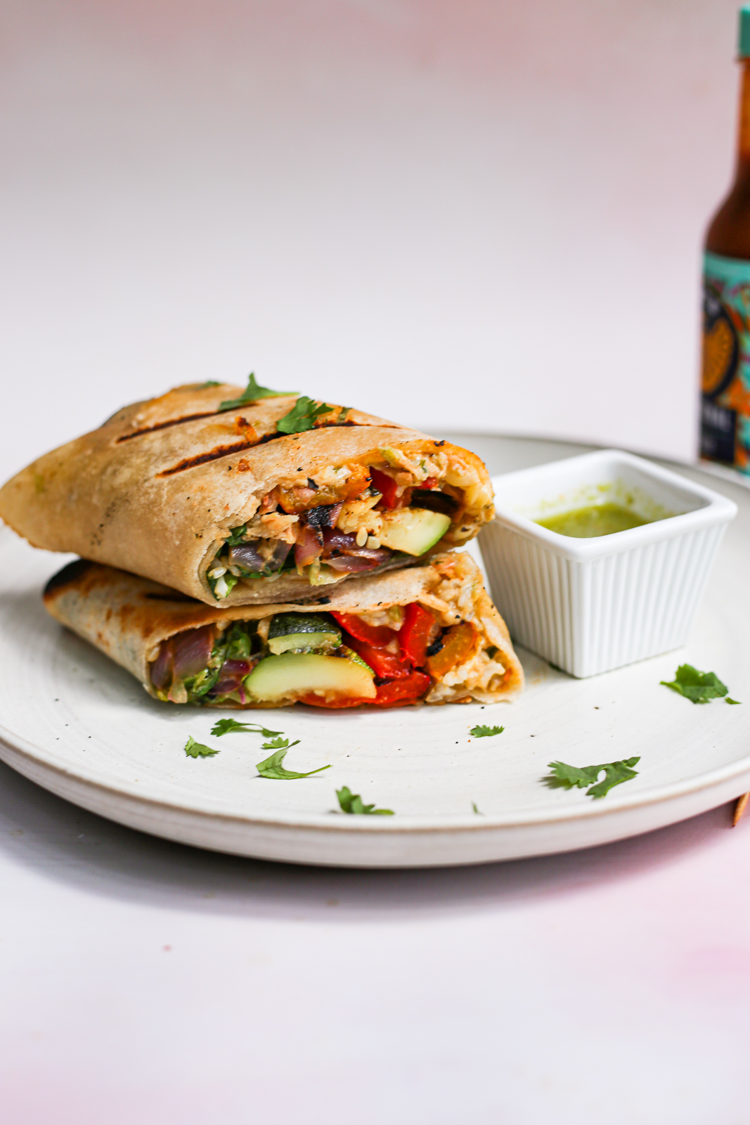 Order Grilled Vegetables Burrito food online from O.G. Quesarito store, San Francisco on bringmethat.com