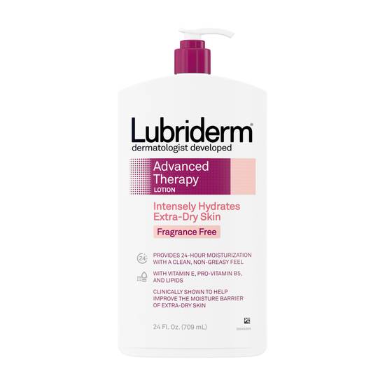 Order Lubriderm Advanced Therapy Lotion with Vitamin E and B5, 24 OZ food online from CVS store, SPRING VALLEY on bringmethat.com