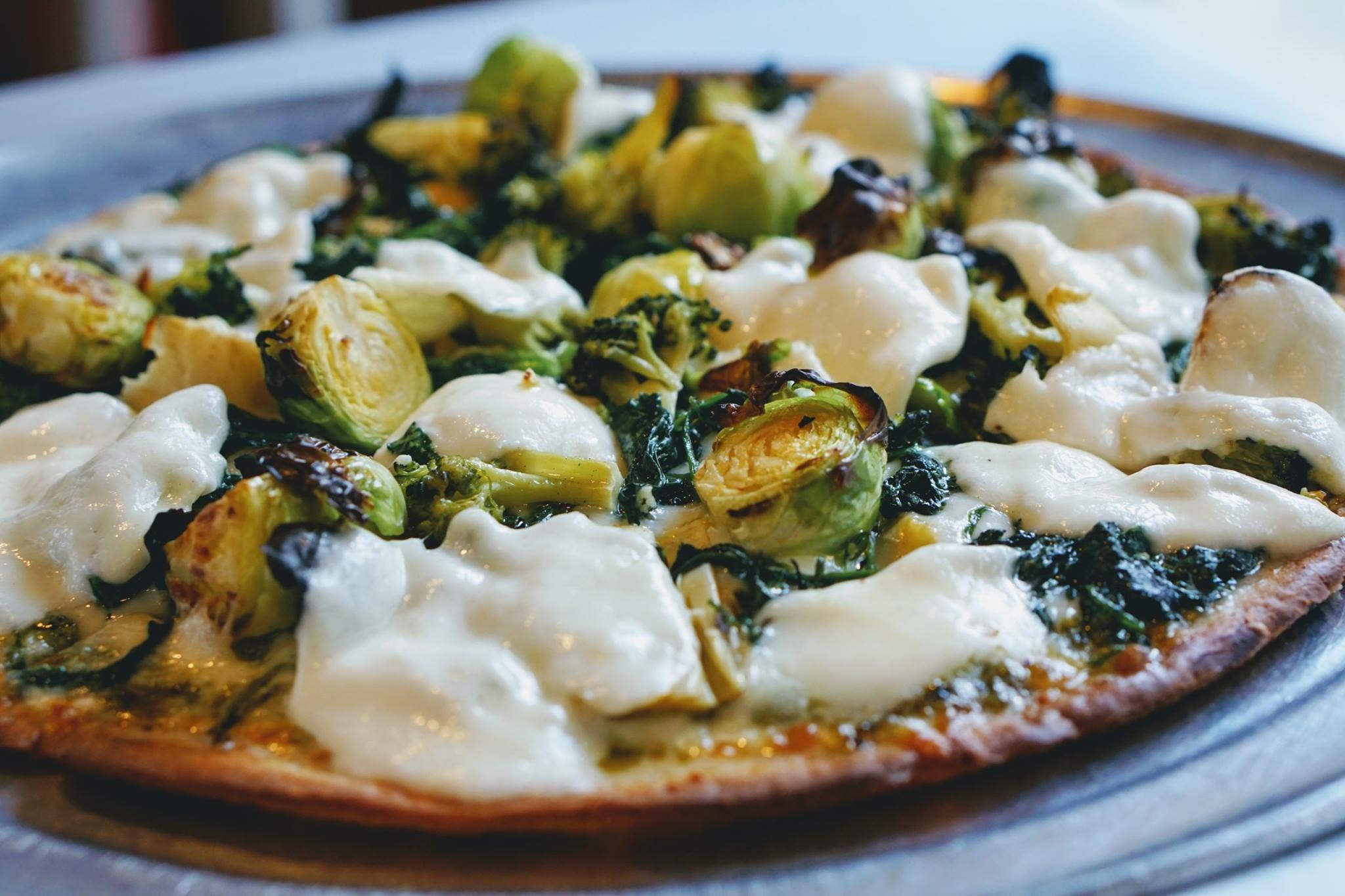 Order Brussels Sprouts Pizza food online from SLiCE store, Sewell on bringmethat.com