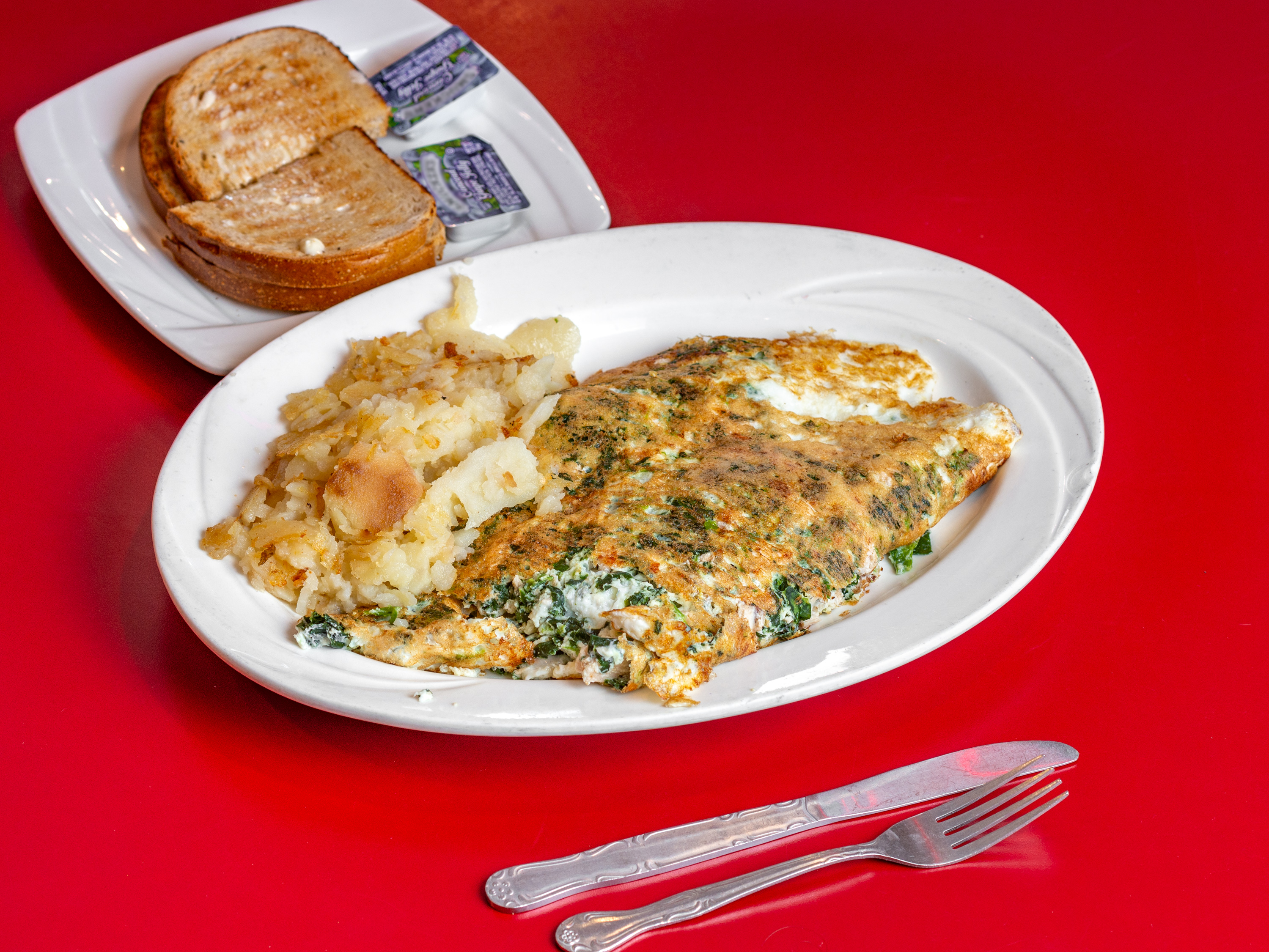 Order Mary's Protein Omelette food online from Morristown Diner store, Morristown on bringmethat.com