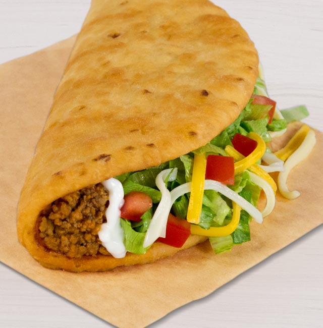 Order Chalupa Supreme® food online from Taco Bell store, Hickory on bringmethat.com
