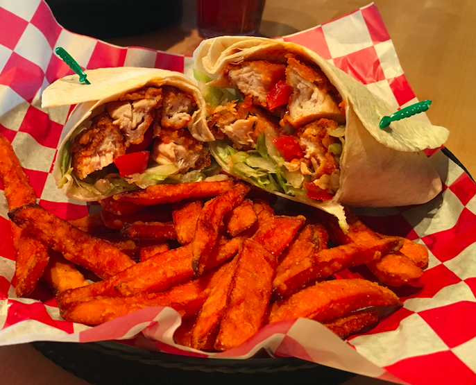 Order Buffalo Chicken Sandwich food online from Top Dawg Tavern store, Columbia on bringmethat.com
