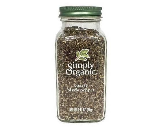 Order Simply Organic Coarse Black Pepper food online from Bel Clift Market store, SF on bringmethat.com