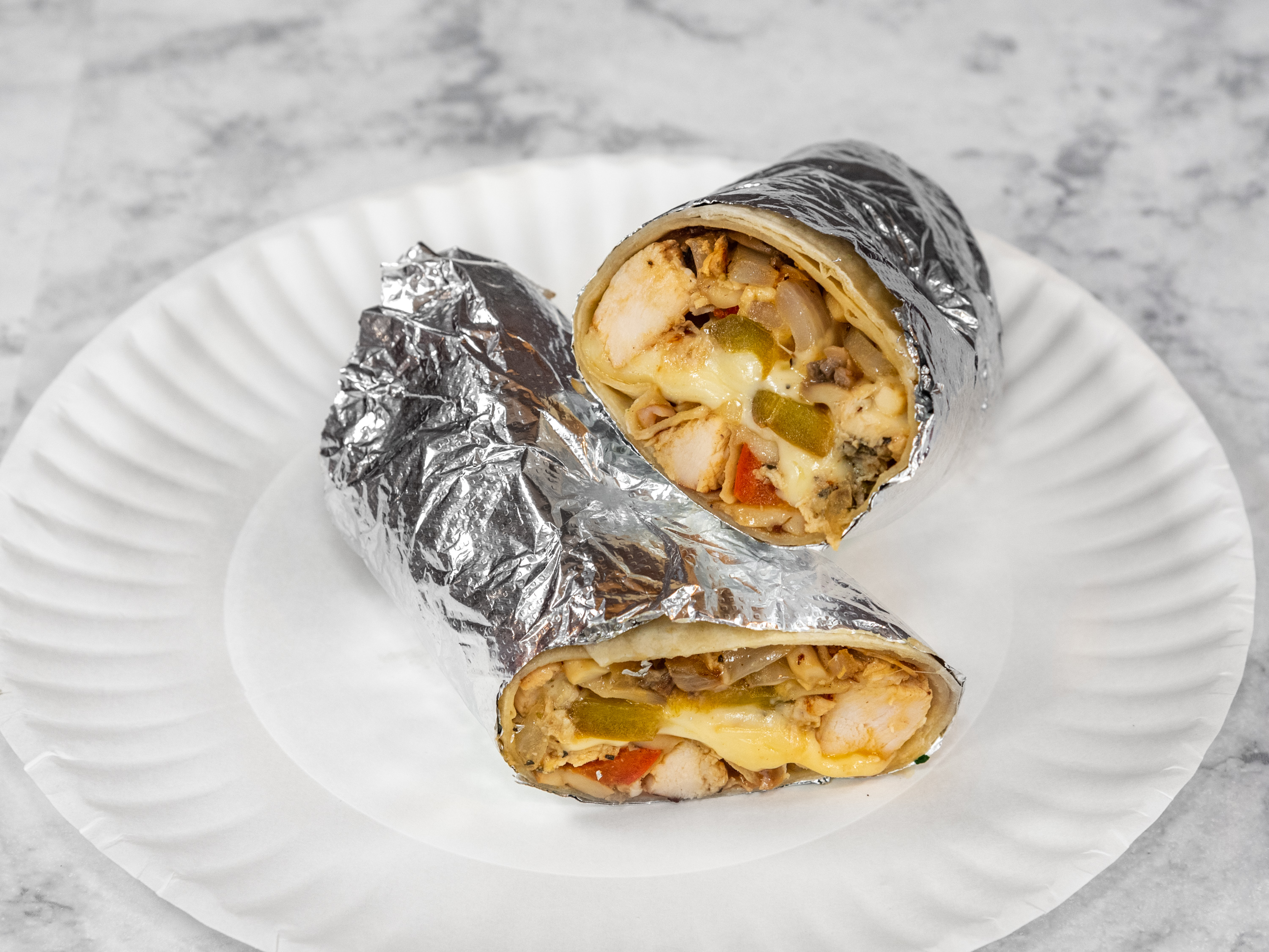 Order Grilled Chicken Veggie Wrap food online from Royal Pizza store, Pembroke on bringmethat.com