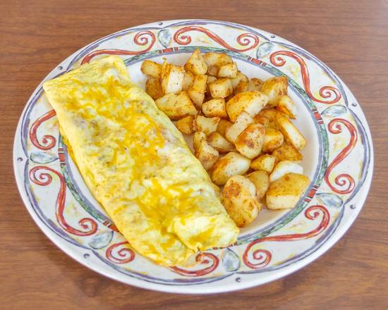 Order Country Omelette food online from Anna Coffee Shop Inc store, Hayward on bringmethat.com