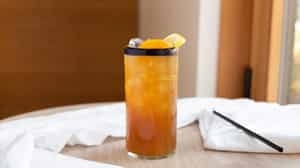 Order Peach Palmer*-Ice B food online from Tea Bar & Fusion Cafe store, Chico on bringmethat.com